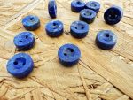 Lapis Lazuli Gemstone Button (15pcs) - Image 2