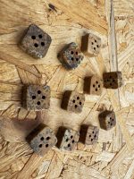 Picture Jade Gemstone Button (15pcs) - Image 2